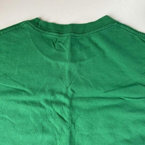 Christmas Shirt Size 2XL Green Nice Until Proven Naughty Crew Neck Pullover - Picture 10 of 10